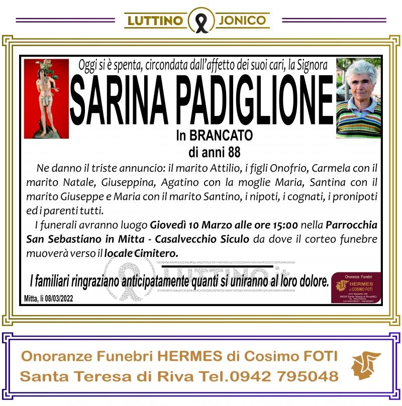 Sarina  Padiglione 
